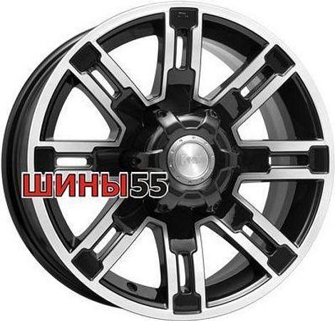 Диск КиК Полюс (КС609) 7,5x16 6x139,7 ET30 100,1 Алмаз черный