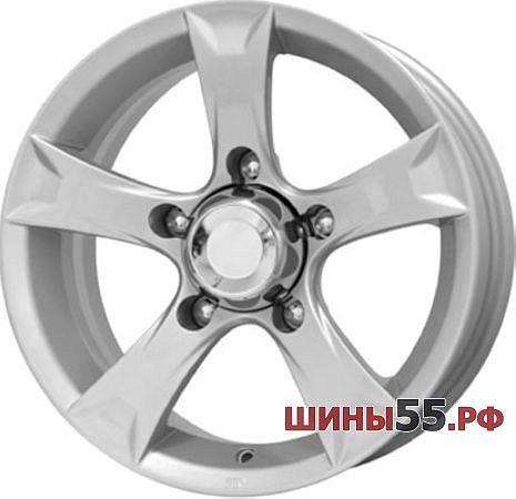 Диск КиК Триал (КС621) 6,5x15 5x139,7 ET30 98 Сильвер