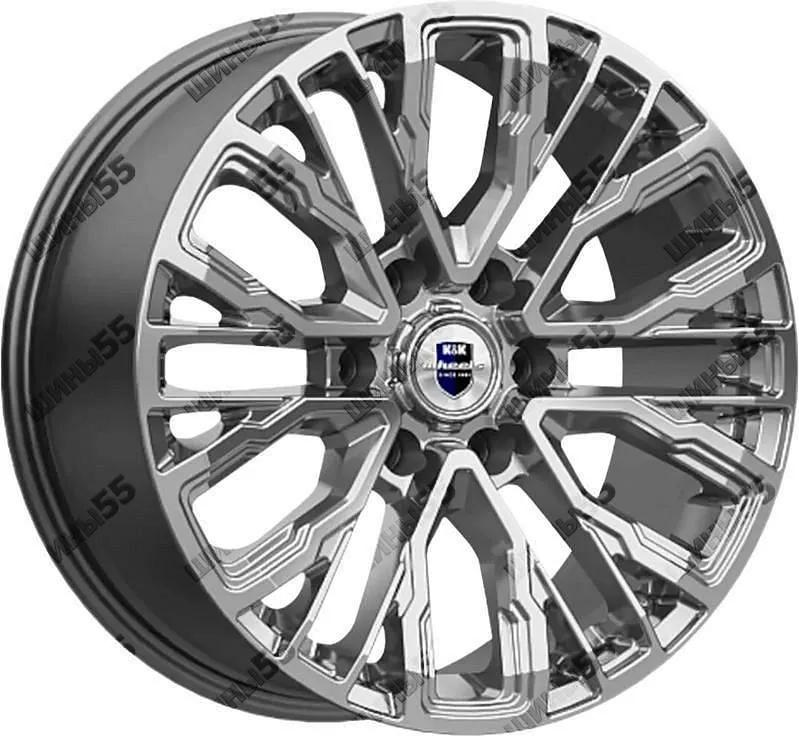 Диск K&K Кортес (КС1102) 8,5x19 6x139,7 ET36 100,1 Дарк платинум