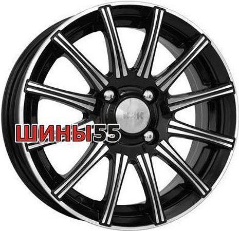 Диск KиK Сиеста-оригинал (КС474) 6x15 4x100 ET40 60,1 Алмаз черный