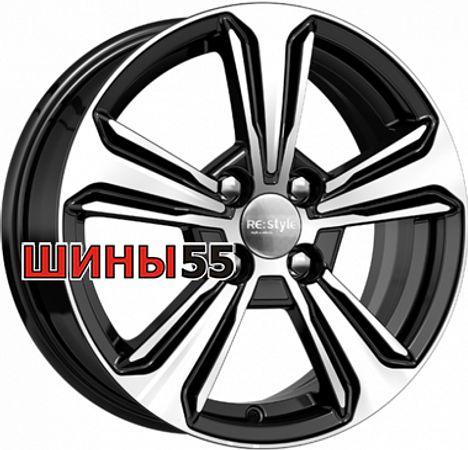 Диск K&K КС777 6x15 4x100 ET46 54,1 Алмаз черный