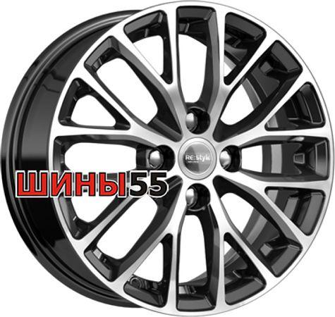 Диск K&K КС782 6x15 4x100 ET48 54,1 Алмаз черный