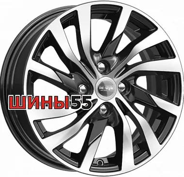 Диск K&K КС882 6x15 4x100 ET46 54,1 Алмаз черный