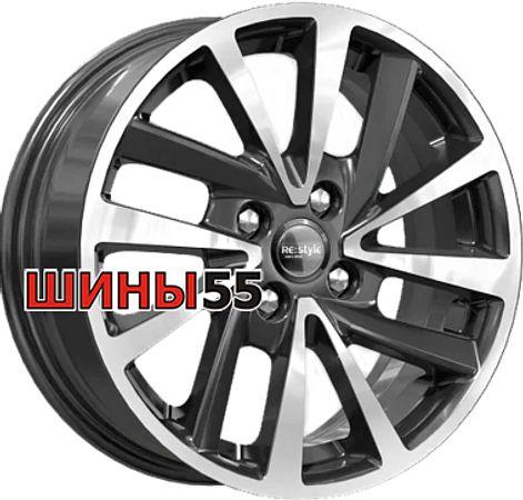 Диск K&K КС899 6x15 4x100 ET37 60,1 Алмаз черный