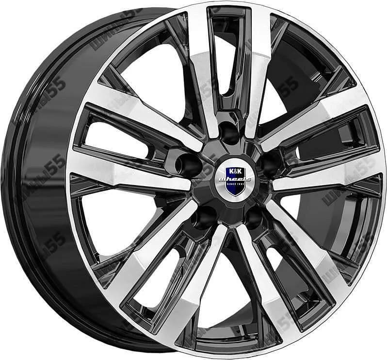 Диск K&K Мичиган (КС1107) 8x18 5x130 ET53 71,6 Алмаз черный