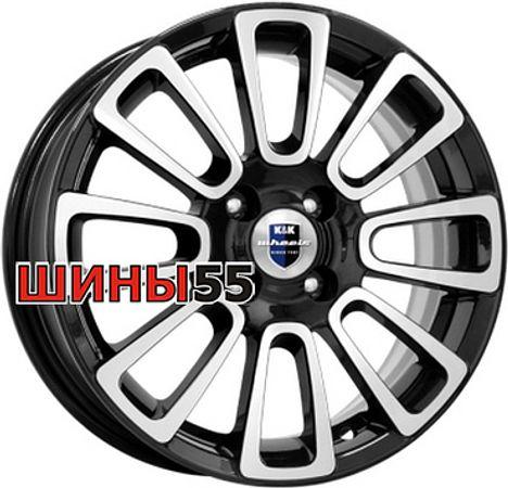 Диск K&K Неман (КС717) 6x15 4x100 ET37 60,1 Алмаз черный