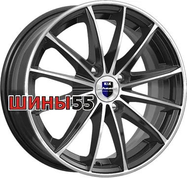 Диск K&K Пойнт Бланк-оригинал (KC884) 6x15 4x100 ET40 60,1 Алмаз черный SK