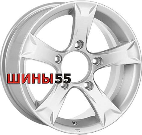 Диск K&K Триал (КС621) 6,5x15 5x139,7 ET5 110,1 Сильвер