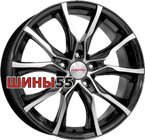 Диск K&K Твист (КС697) 7,5x17 5x114,3 ET35 67,1 Алмаз черный