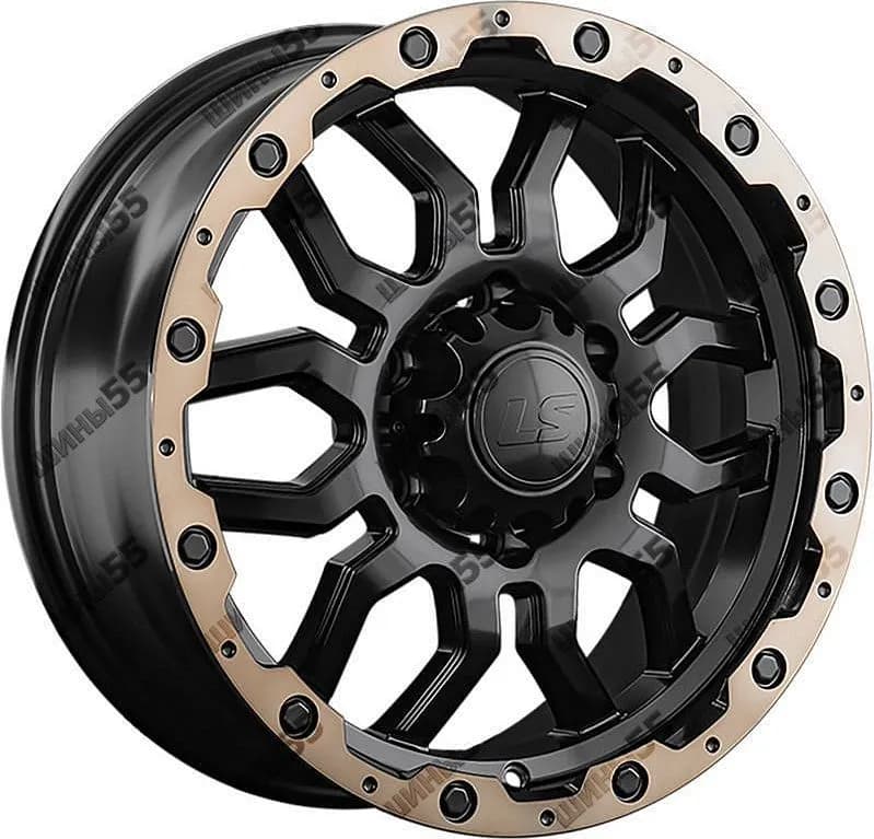 Диск LS 1285 7,5x17 6x139,7 ET38 67,1 BKS+BZSL