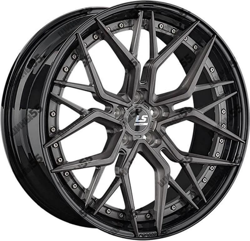 Диск LS Forged LS FG35 10,5x21 5x112 ET43 66,6 ALBRSD-GM/BK