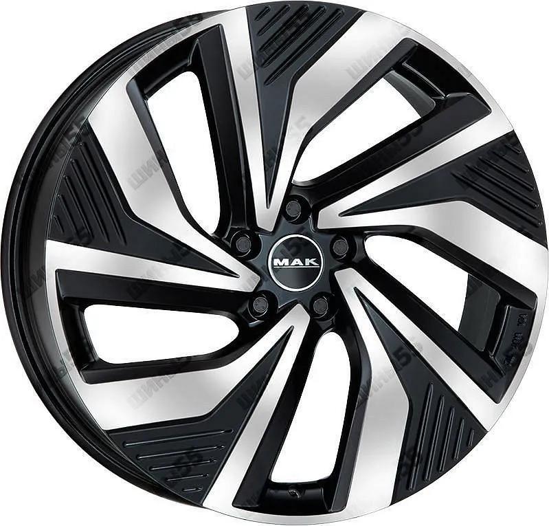 Диск MAK Electra 9x21 5x112 ET42 57,1 Black mirror