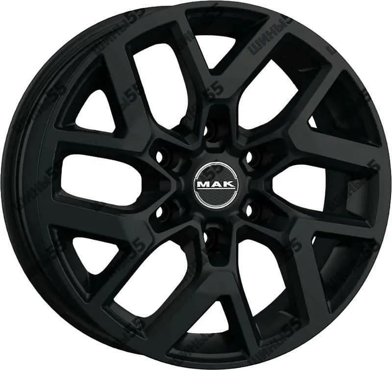 Диск MAK Gravel 8x18 6x130 ET53 84,1 Matt Black