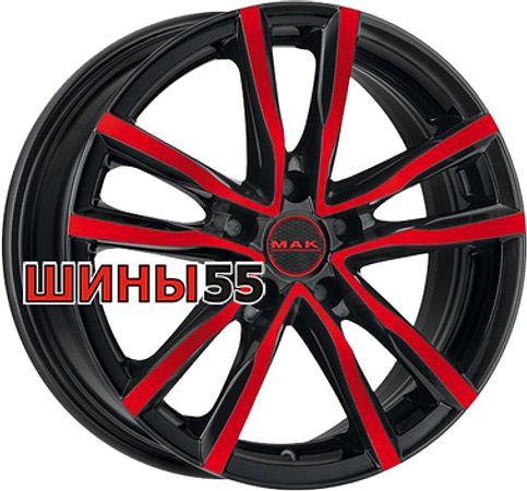 Диск MAK Milano 6,5x16 5x114,3 ET40 76 Black Red Face