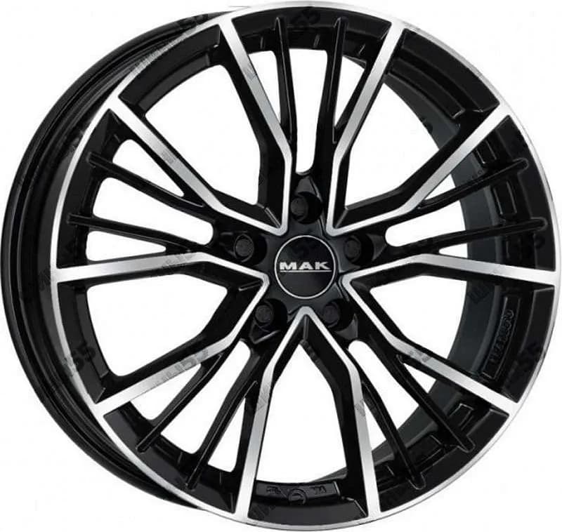 Диск MAK Union 8,5x21 5x112 ET33 66,45 Black mirror