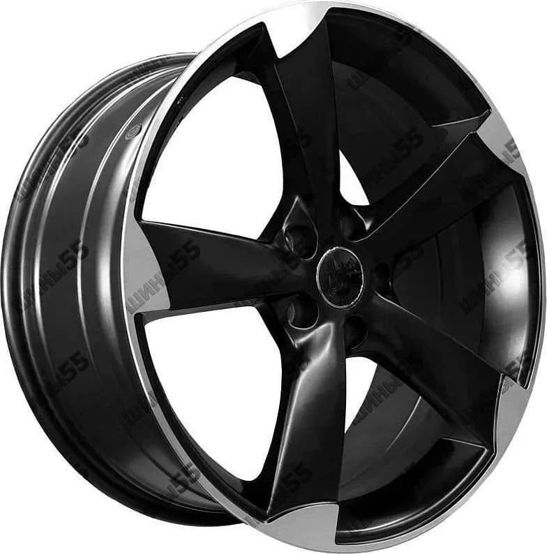 Диск PDW 3006 8,5x19 5x112 ET35 66,45 Flat Black Machine Face