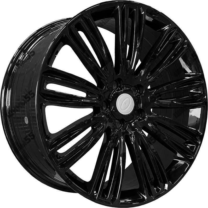 Диск PDW 5312 9,5x21 5x120 ET48 72,56 Gloss Black