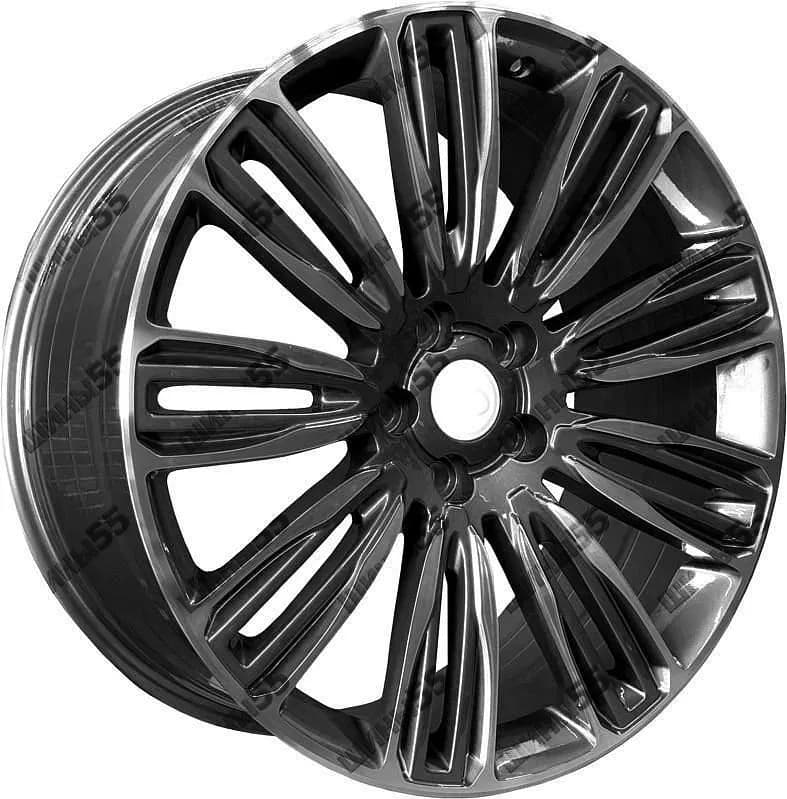 Диск PDW 5312 9,5x21 5x120 ET48 72,56 Gun Metal Machined Face