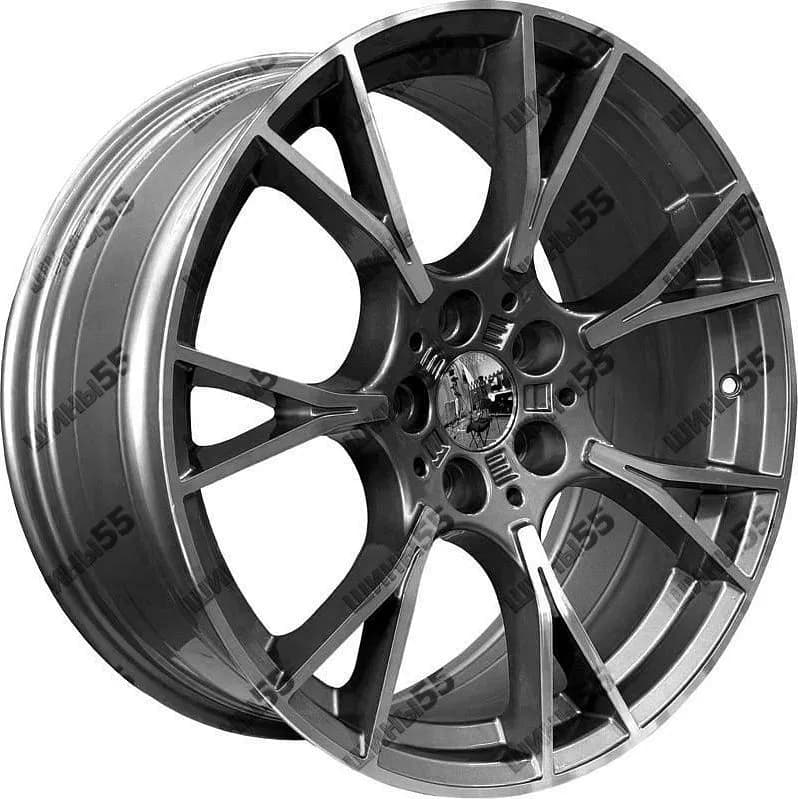 Диск PDW 5407 8,5x19 5x120 ET30 72,65 Gun Grey Machined Face