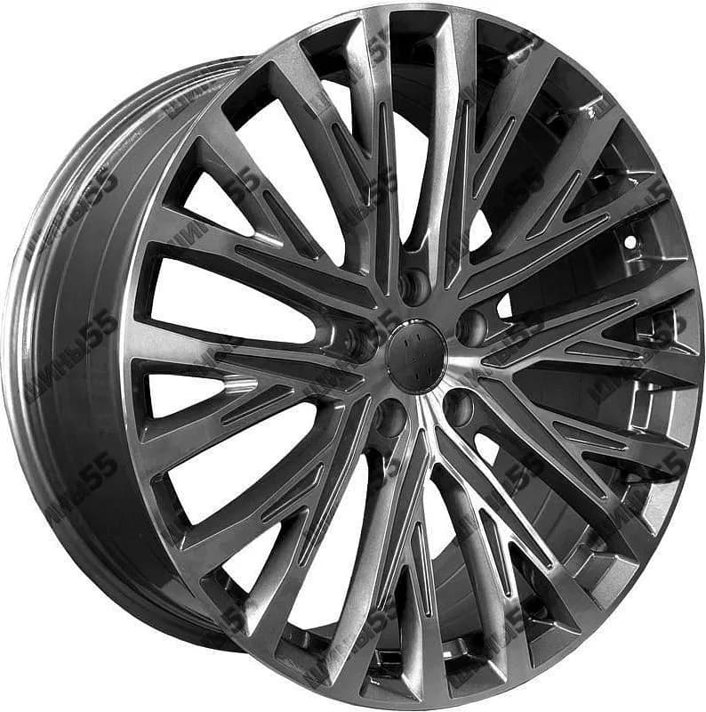 Диск PDW FF2101 8,5x19 5x112 ET35 66,45 Gun Metal Machined Face