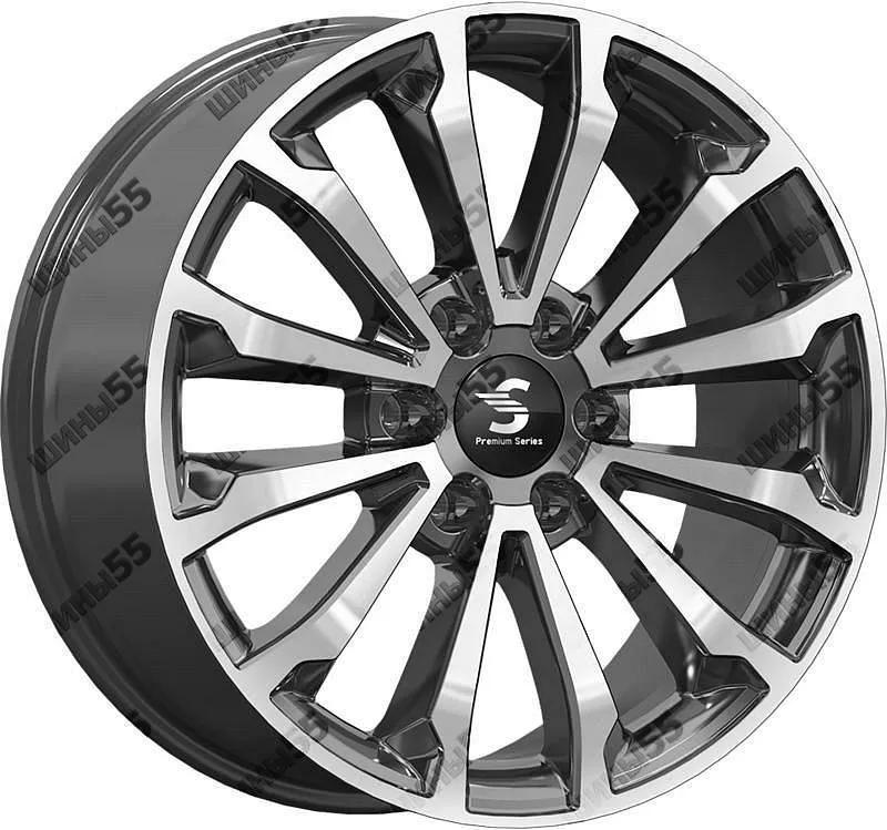 Диск Premium Series КР006 (TANK 500) 8,5x20 6x139,7 ET33 100,1 Diamond Black Gris