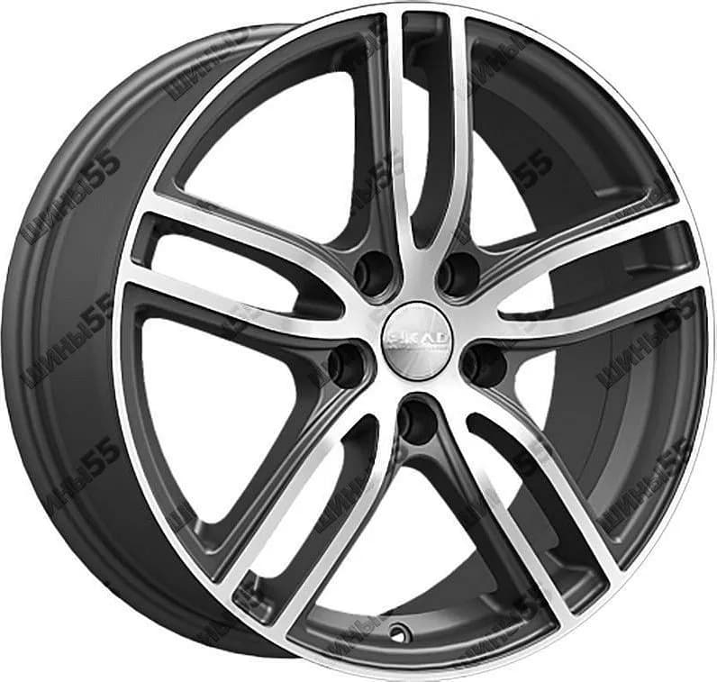 Диск СКАД Брайтон (КЛ311) 7x17 5x114,3 ET51 67,1 Алмаз бархат новый