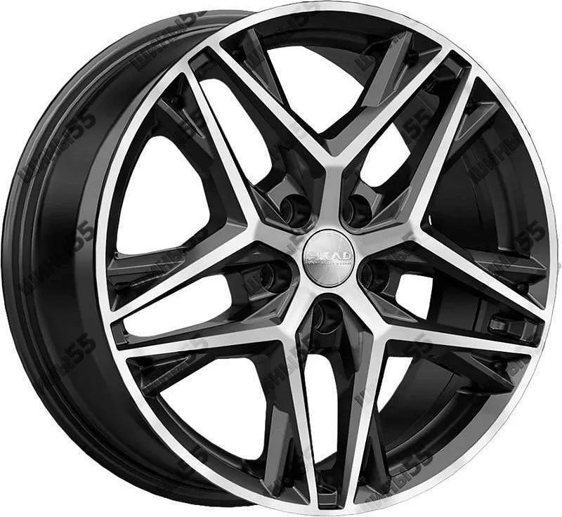 Диск СКАД Челси (КЛ1100) 8x18 5x112 ET39 66,6 Алмаз бархат новый