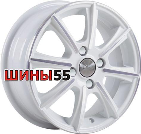 Диск СКАД Монако 5,5x14 4x98 ET38 58,6 Алмаз белый