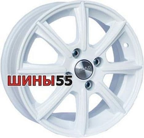 Диск СКАД Монако (КЛ185) 5,5x14 4x100 ET49 56,6 Белый