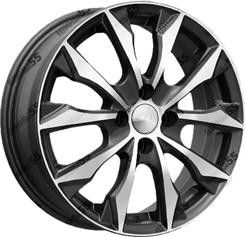 Диск СКАД Нагоя (КЛ312) 6x16 4x100 ET50 60,1 Алмаз бархат новый