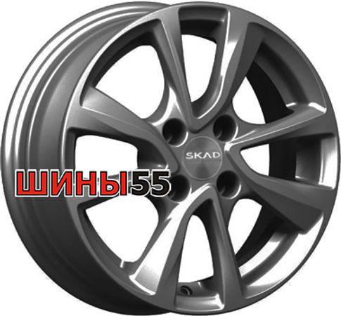 Диск СКАД Ницца 5,5x14 4x100 ET35 67,1 графит