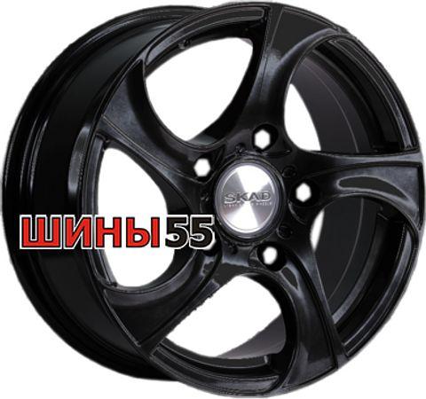 Диск СКАД Вихрь 7x16 5x139,7 ET40 98,5 Черный бархат