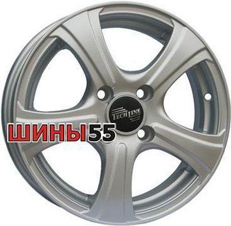 Диск TechLine 405 5x14 4x98 ET35 58,6 Silver