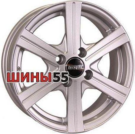 Диск TechLine 414 5,5x14 4x98 ET35 58,6 Silver