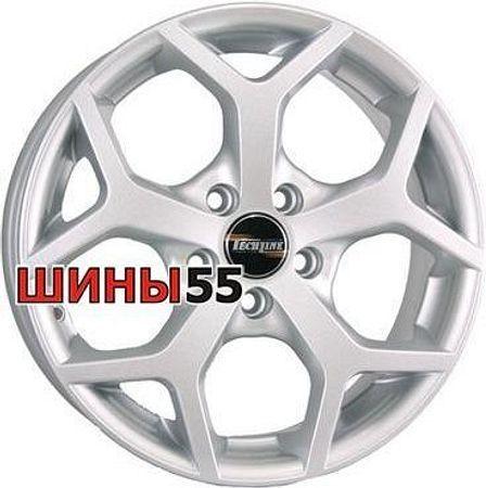 Диск TechLine 721 7,5x17 5x108 ET50 67,1 Silver