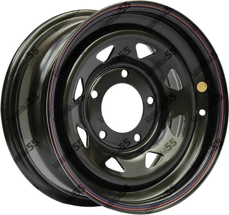 Диск ZEPP 4x4 ВАЗ Нива Х (треуг. мелкий) 7x15 5x139,7 ET25 98,5 Черный