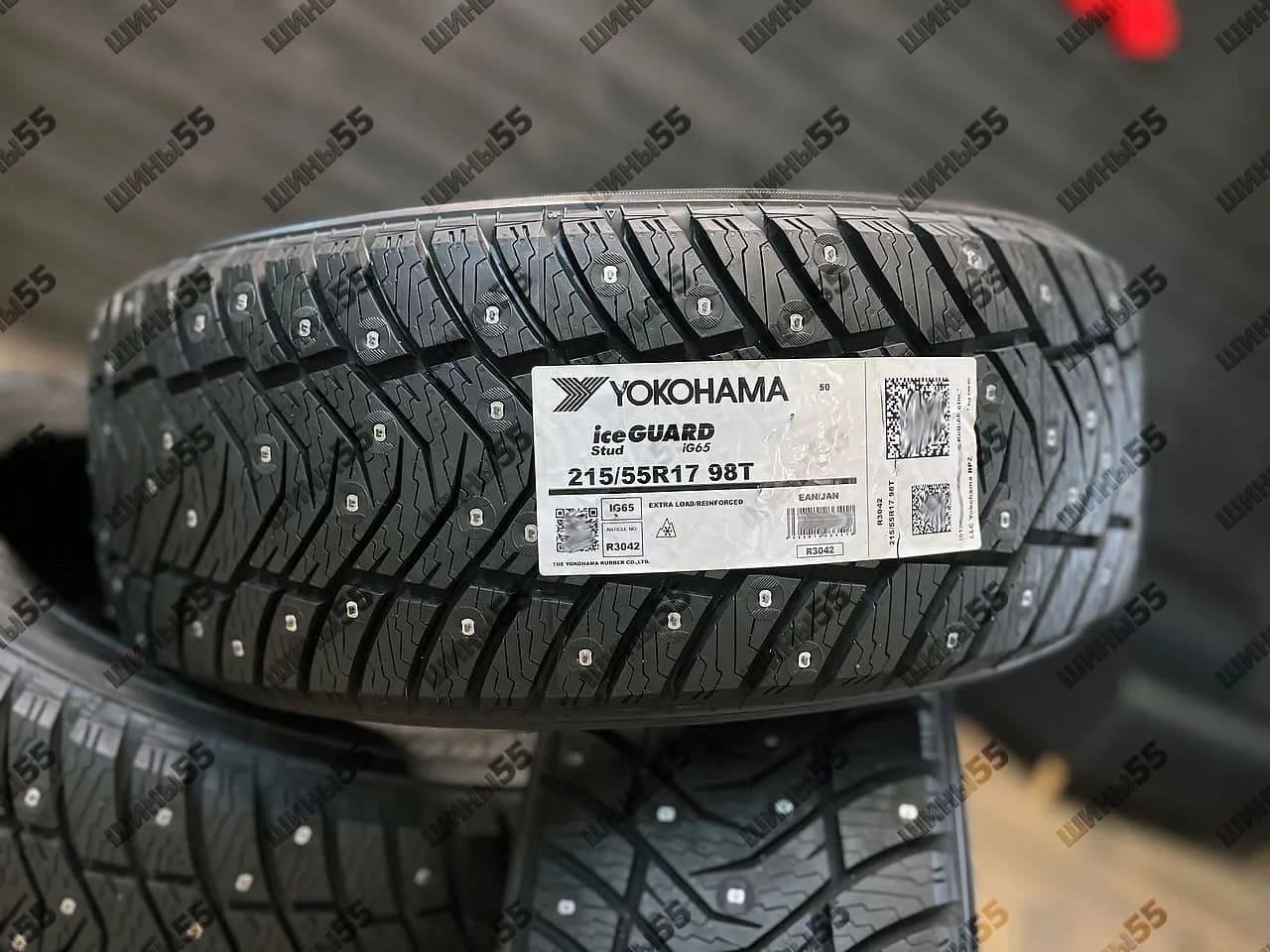 215/55R17 Yokohama IceGuard IG65 (98T)