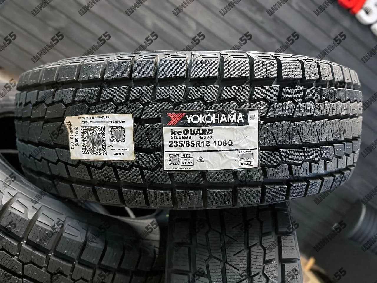 235/65R18 Yokohama IceGuard G075 (106Q) (пр-во Япония)