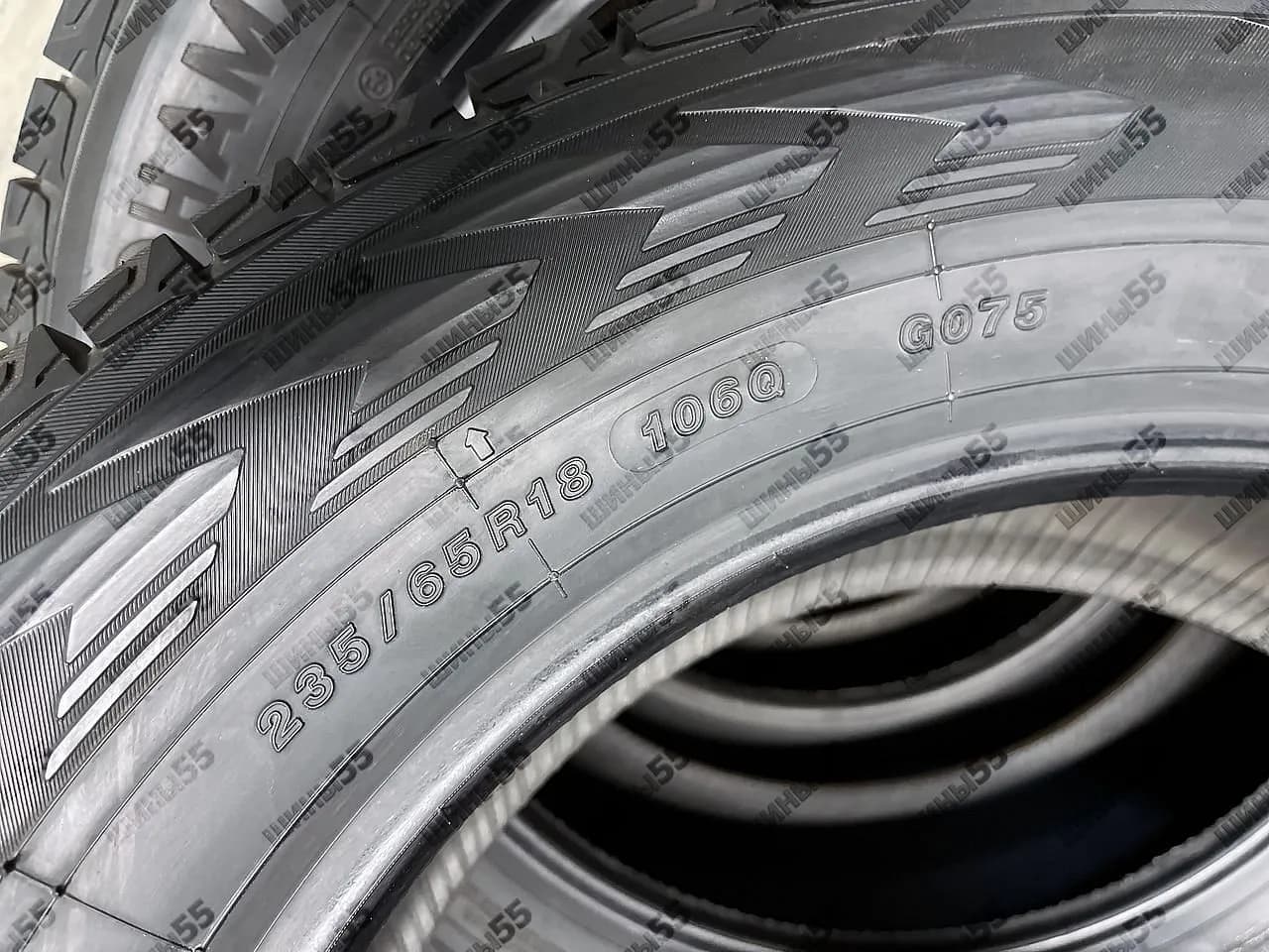 235/65R18 Yokohama IceGuard G075 (106Q) (пр-во Япония)