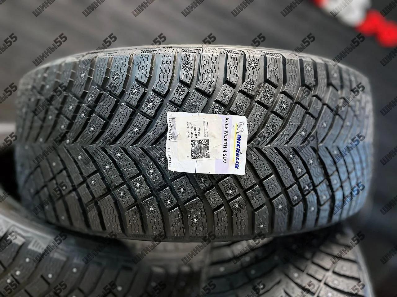 285/45R21 Michelin X-Ice North 4 SUV (113T) 24г.в., Венгрия. Шипованные шины на BMW X7, Audi Q8, Range Rover, Porsche Cayenne