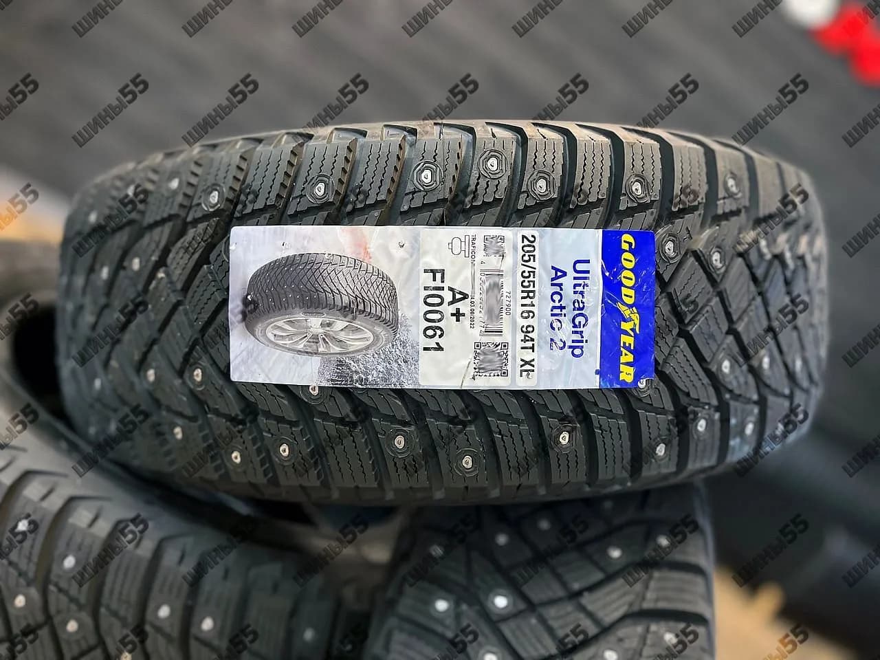 205/55R16 Goodyear Ultra Grip Ice Arctic 2 (94T)