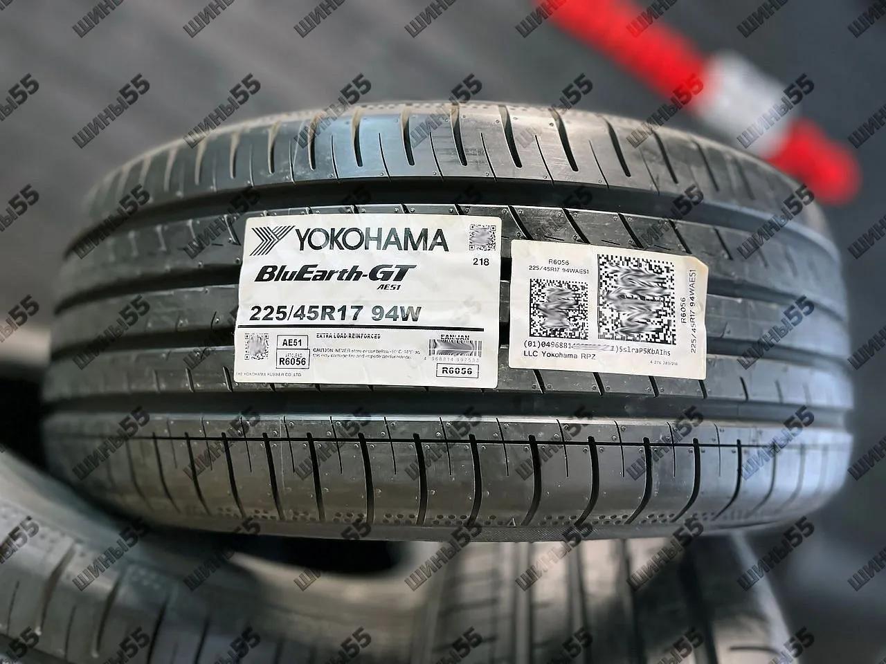 225/45R17 Yokohama BluEarth-GT AE51A (94W)