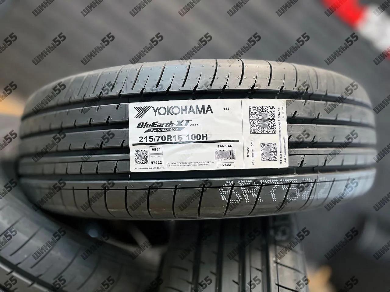 215/70R16 Yokohama BluEarth-XT AE61 (100H)
