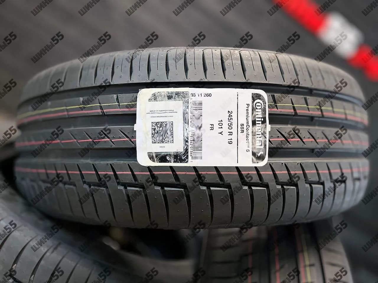 245/50R19 Continental ContiPremiumContact 6 SSR RunFlat (101Y)