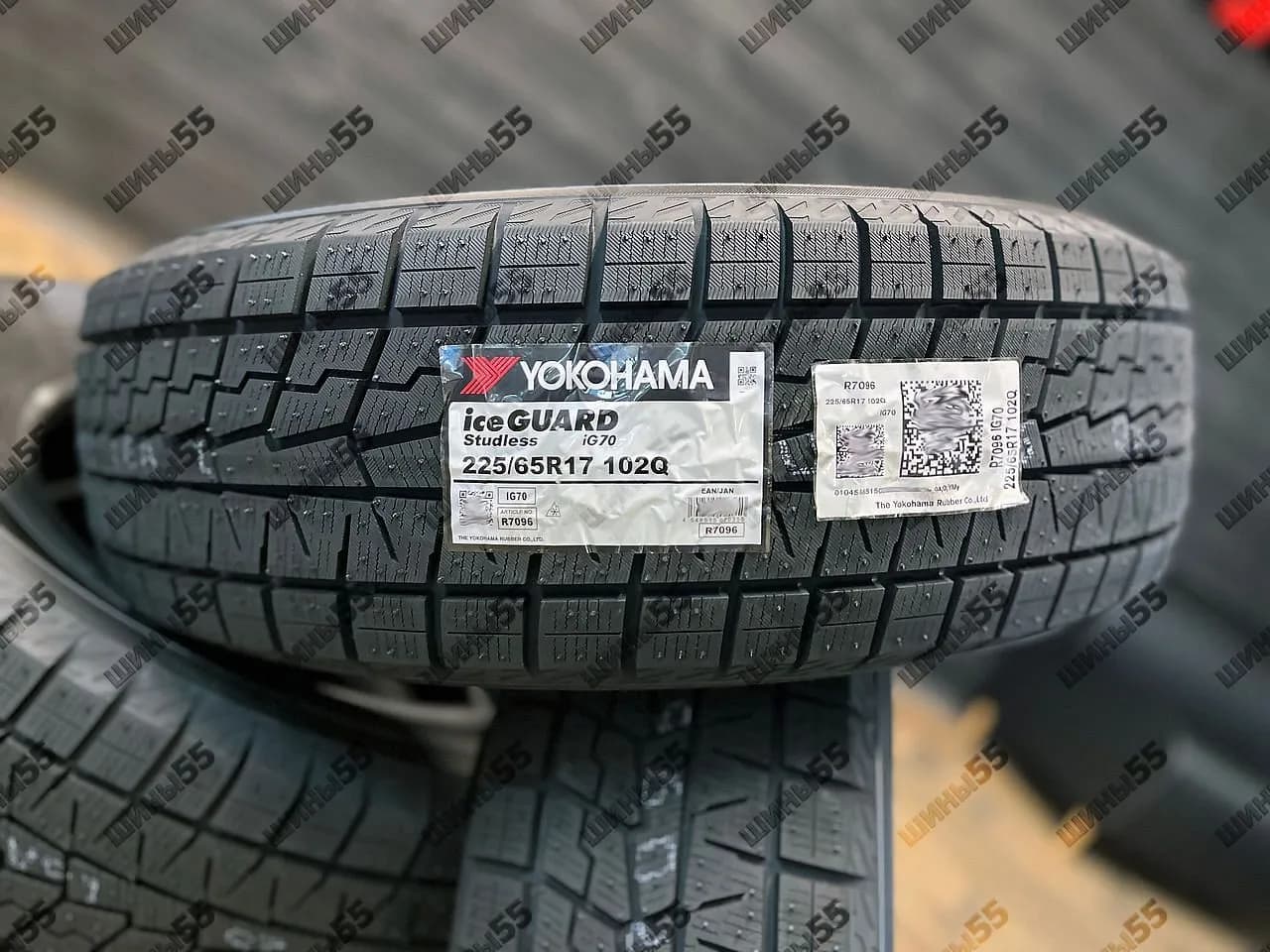 225/65R17 Yokohama IceGuard IG70 (102Q) (пр-во Япония)