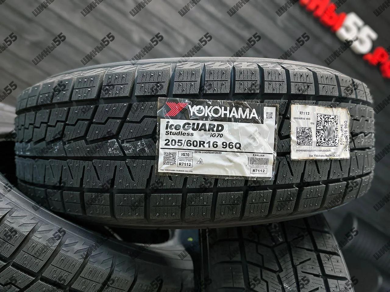 205/60R16 Yokohama IceGuard IG70 (96Q) (пр-во Япония)