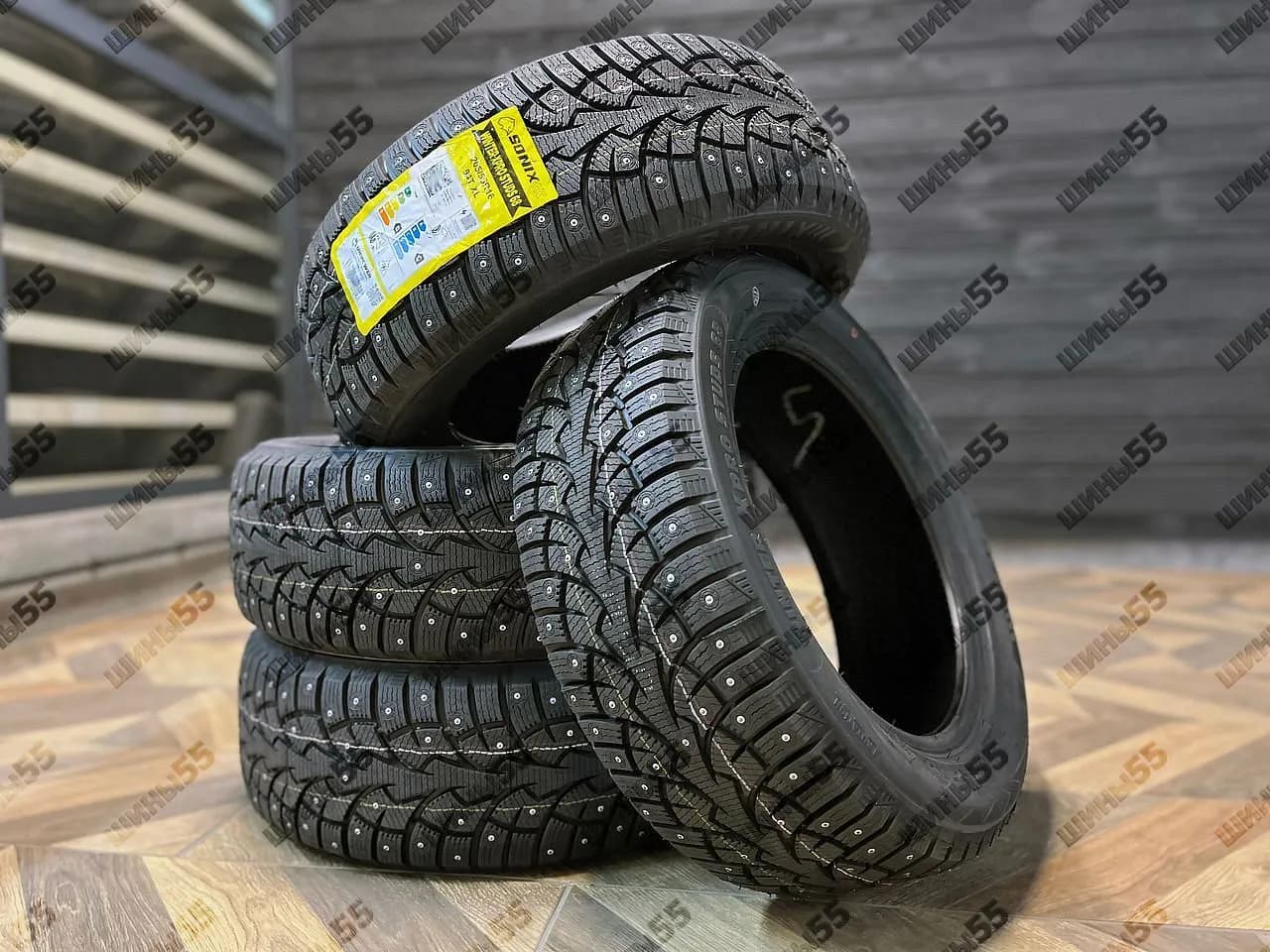 205/55R16 Sonix Winter X Pro Studs 68 (94T)