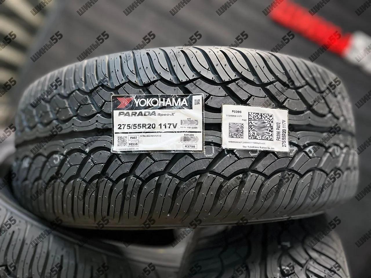 275/55R20 Yokohama Parada Spec-X (117V)