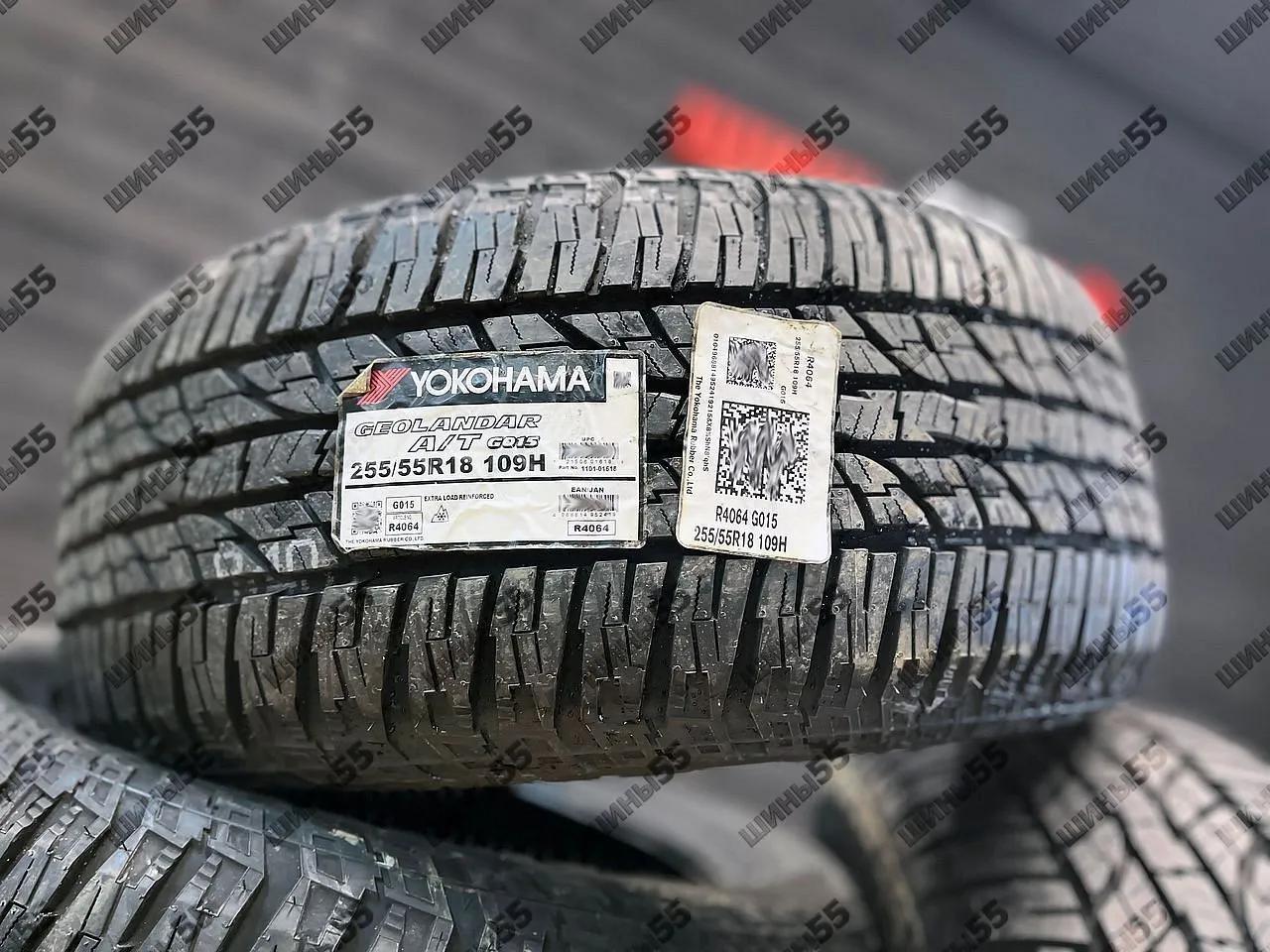 255/55R18 Yokohama Geolandar G015 A/T (109H)