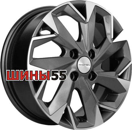 Диск Khomen Wheels KHW1402 (Corolla/X-RAY/Logan) 5,5x14 4x100 ET43 60,1 Gray-FP